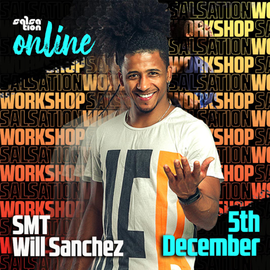 Picture of SALSATION® Workshop with Will, Online, Global 5 DEC 2020