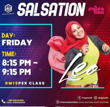 Picture of SALSATION® class with Sharifah Leonora Yuhannees Syed Halim, Friday, 20:15