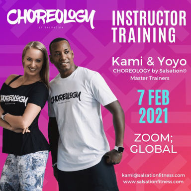 Picture of CHOREOLOGY by Salsation® Instructor Training with Kamila and Yoyo, Online, Global,  07 FEB 2021