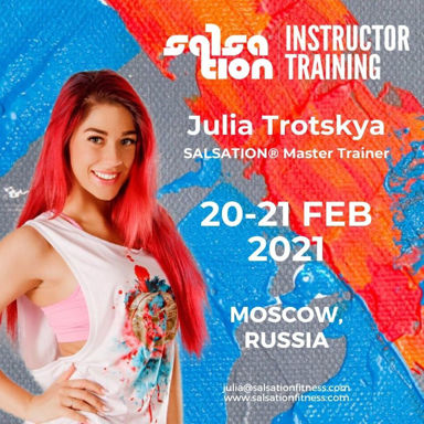 Picture of SALSATION® Instructor Training with Julia, Moscow, Russia, 20- 21 Feb 2021