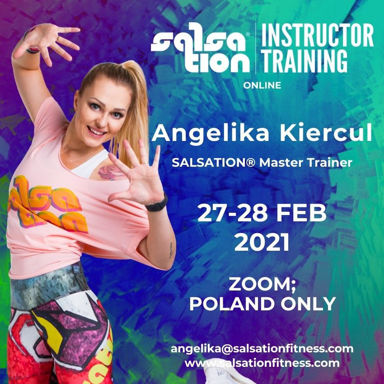 Picture of SALSATION® Instructor Training with Angelika, Online, Poland only, 27 - 28 Feb 2021