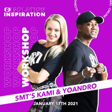Picture of SALSATION® Isolation Inspiration Workshop with Kami and Yoyo, Online, Global, 17 JAN 2021