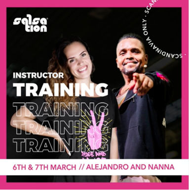 Picture of SALSATION® Instructor Training with Nanna and Alejandro, Online, Scandinavia only,  06 - 07 MAR 2021