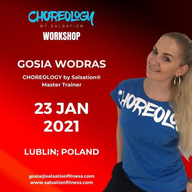 Picture of CHOREOLOGY by Salsation® Workshop with Gosia, Lublin, Poland, 23 JAN 2021