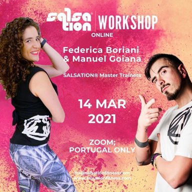 Picture of SALSATION® Workshop with Ica and Manuel, Online, Portugal only, 14 MAR 2021