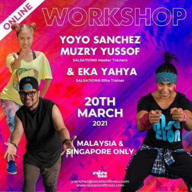 Picture of SALSATION Workshop with Yoyo, Muzry and Eka, Online, Malaysia and Singapore, 20 Mar 2021