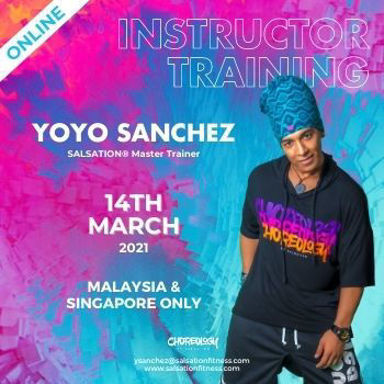 Picture of CHOREOLOGY Instructor training with Yoyo S, Online, Malaysia Only, 14 Mar 2021