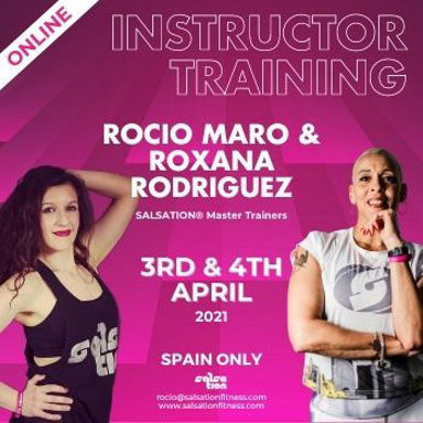 Picture of SALSATION Instructor training with Rocio and Roxana, Online, Spain only, 03 Apr 2021 - 04 Apr 2021