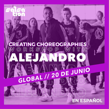 Picture of Creating Choreographies Workshop in Spanish with Alejandro Angulo, Online, Global, 20 Jun 2021