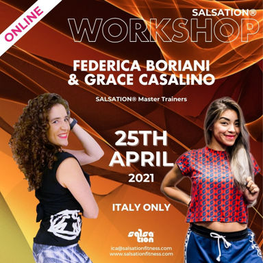 Picture of SALSATION® Workshop with Ica and Grace, Online, Italy only, 25 Apr 2021