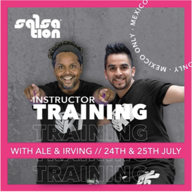 Picture of SALSATION Instructor training with Alejandro and Irving, Online, Mexico Only, 24 Jul 2021 - 25 Jul 2021