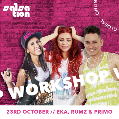 Picture of SALSATION Workshop with Eka, Rumz and Primo, Online, Global, 23 Oct 2021
