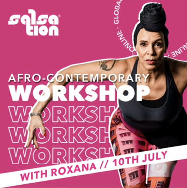 Picture of SALSATION Workshop with Roxana, Online, Global, Afro-Contemporary Edition, 10 Jul 2021