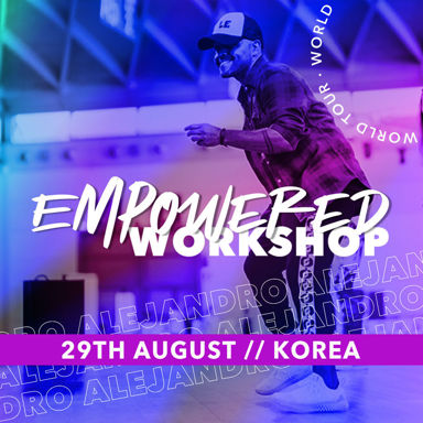 Picture of Empowered Workshop with Alejandro Angulo, Online, Republic of Korea Only, 29 Aug 2021