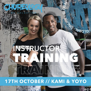 Picture of CHOREOLOGY Instructor training with Kami and Yoandro, Online, GLOBAL, 17 Oct 2021