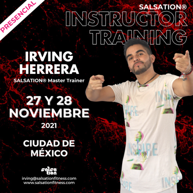 Picture of SALSATION Instructor training with Irving, Venue, Mexico, 27 Nov 2021 - 28 Nov 2021