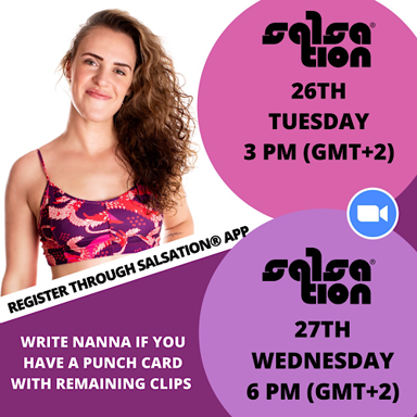 Picture of SALSATION® class with Nanna Jelbert, Tuesday, 15:00