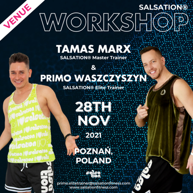 Picture of SALSATION Workshop with Primo and Tamas, Venue, Poland, 28 Nov 2021