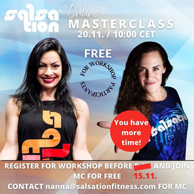 Picture of SALSATION® Masterclass with Nanna Jelbert, Saturday, 10:00