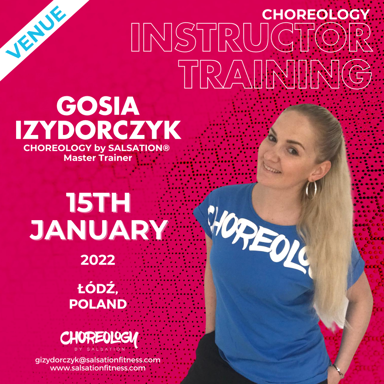 Picture of CHOREOLOGY Instructor training with Gosia, Venue, Poland, 15 Jan 2022
