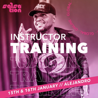 Picture of SALSATION Instructor training with Alejandro Angulo, Online, Global, 15 Jan 2022 - 16 Jan 2022