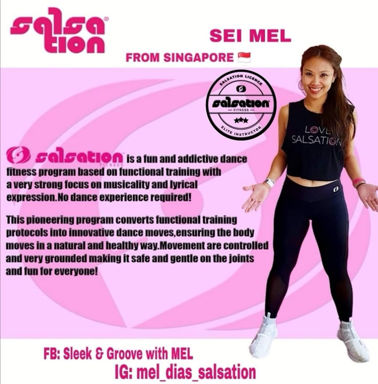 Picture of SALSATION® class with Mel Dias, Sunday, 08:00