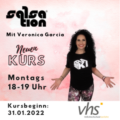 Picture of SALSATION® class with Veronica Garcia de Witzleb, Monday, 18:00