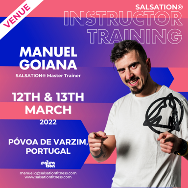 Picture of SALSATION Instructor training with Manuel, Venue, Portugal, 12 Mar 2022 - 13 Mar 2022