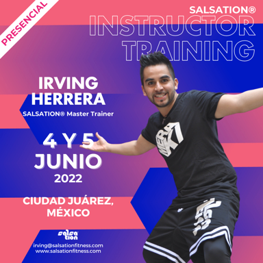 Picture of SALSATION Instructor training with Irving, Venue, Mexico, 04 Jun 2022 - 05 Jun 2022