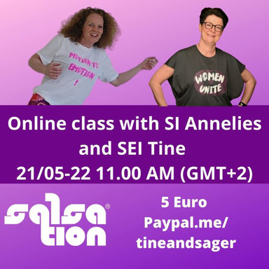 Picture of SALSATION® class with Tine Andsager Jensen, Saturday, 11:00