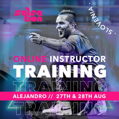 Picture of SALSATION Instructor training with Alejandro Angulo, Online, Slovenia, 27 August 2022 - 28 August 2022