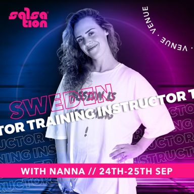 Picture of SALSATION Instructor training with Nanna, Venue, Sweden, 24 September 2022 - 25 September 2022