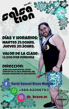 Picture of SALSATION® class with David Samuel Bravo Muñoz, Tuesday, 21:00