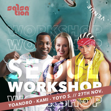 Picture of SALSATION Workshop with Kami, Yoyo & Yoyo Sanchez, Venue, Seoul - South Korea, 27 November 2022