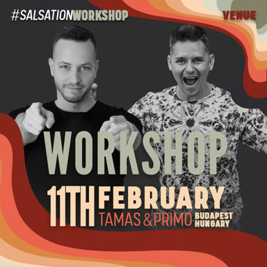 Picture of SALSATION Workshop with Tamas & Primo, Venue, Budapest - Hungary, 11 February 2023
