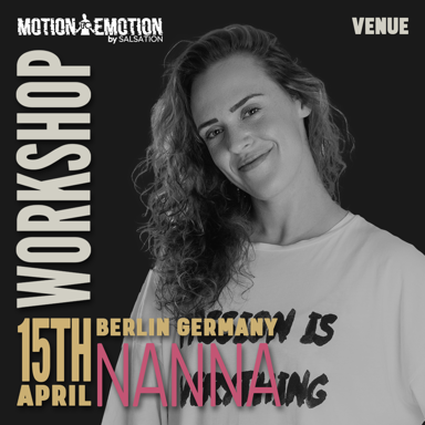 Picture of MOTION TO EMOTION by SALSATION® Workshop with Nanna, Venue, Berlin - Germany, 15 April 2023