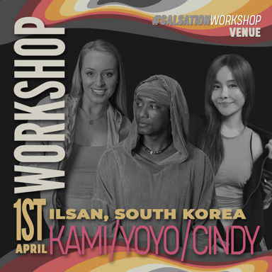 Picture of SALSATION Workshop with Kami, Yoyo & Cindy, Venue, Ilsan - South Korea, 01 April 2023