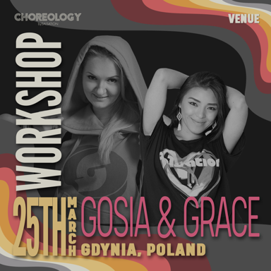Picture of CHOREOLOGY Workshop with Gosia & Grace, Venue, Gdynia - Poland, 25 March 2023