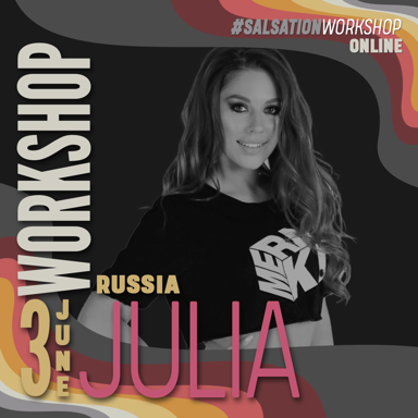 Picture of SALSATION Workshop with Julia, Online Russia, 03 June 2023