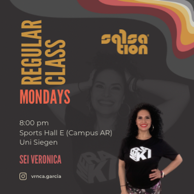 Picture of SALSATION® class with Veronica Garcia de Witzleb, Monday, 20:00