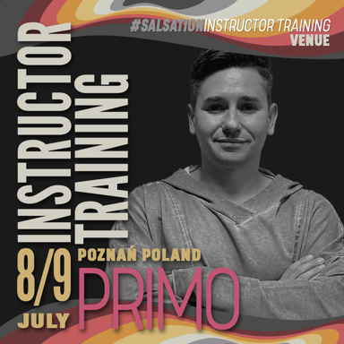 Picture of SALSATION Instructor training with Primo, Venue, Poznań - Poland, 08 July 2023 - 09 July 2023
