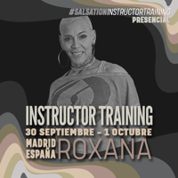 Picture of SALSATION Instructor training con Roxana, Presencial, Madrid - España, 30 Septiembre 2023 - 01 Octubre 2023