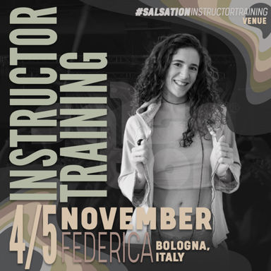 Picture of SALSATION Instructor training with Federica, Venue, Bologna - Italy, 04 November 2023 - 05 November 2023
