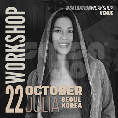 Picture of SALSATION Workshop with Julia, Venue, Seoul - Korea, 22 October 2023