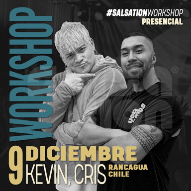 Picture of SALSATION Workshop con Kevin & Cris, Presencial, RANCAGUA - Chile, 09 Diciembre 2023