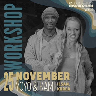 Picture of ISOLATION INSPIRATION Workshop with Kami & Yoyo, Venue, ILSAN - Korea, 25 November 2023