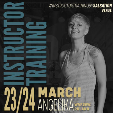 Picture of SALSATION Instructor training with Angelika, Venue, Warsaw - Poland, 23 March 2024 - 24 March 2024