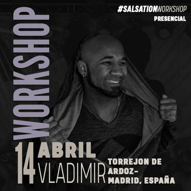 Picture of SALSATION Workshop con Vladimir, Presencial, Madrid - España, 14 Abril 2024