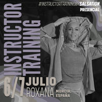 Picture of SALSATION Instructor training con Roxana, Presencial, Murcia - España, 06 Julio 2024 - 07 Julio 2024
