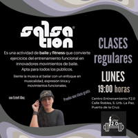 Picture of SALSATION® class with Estefania Gonzalez Garcia, Monday, 19:00